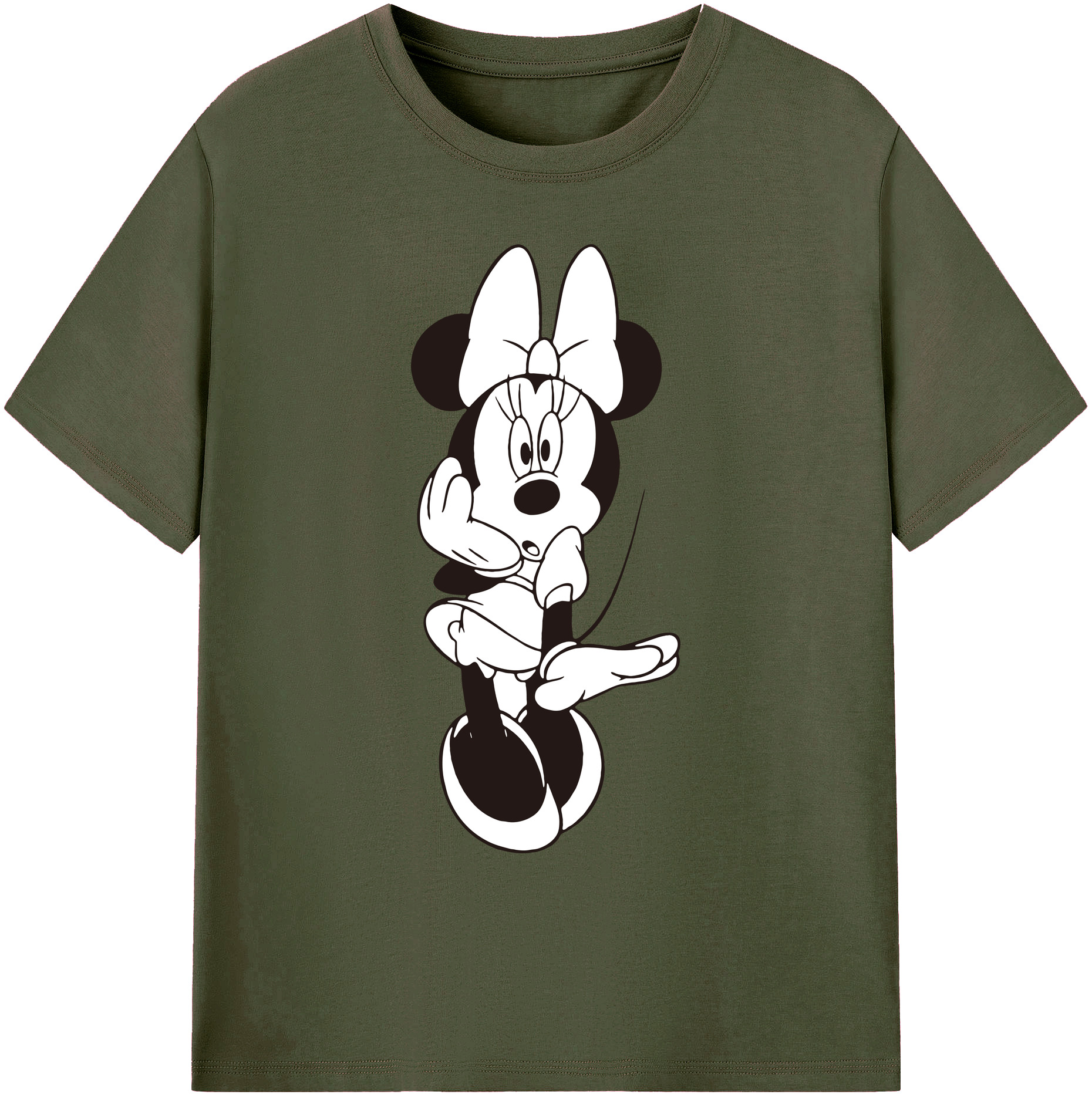 ミッキーマウス Mickey Mouse 綿100％ メンズ半袖Tシャツ｜肌触りやわらか＆通気性